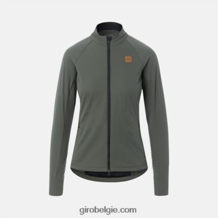 FXR2441118 Giro vrouwen cascade geïsoleerd jack licht spoor groen