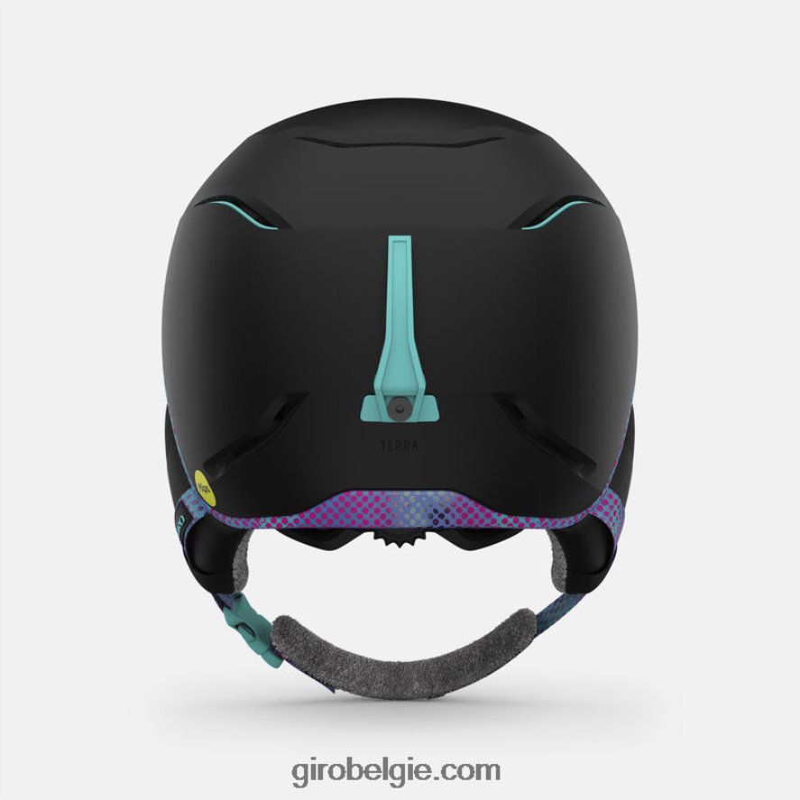FXR2441139 Giro vrouwen terra mips-helm mat zwarte chroma stip - Image 5