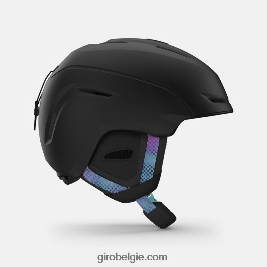 FXR2441168 Giro vrouwen avera helm mat zwarte chroma stip - Image 4