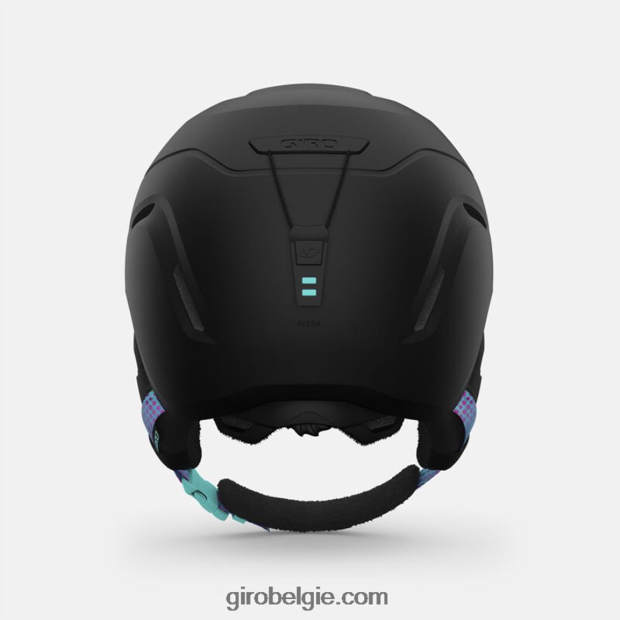 FXR2441168 Giro vrouwen avera helm mat zwarte chroma stip - Image 5