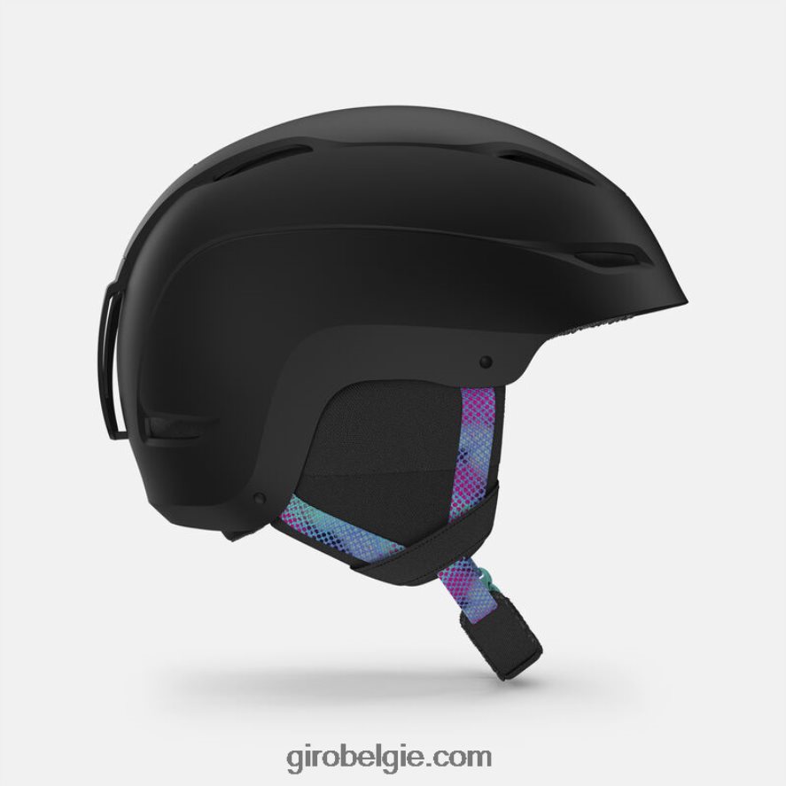 FXR2441179 Giro vrouwen ceva mips-helm mat zwarte chroma stip - Image 4