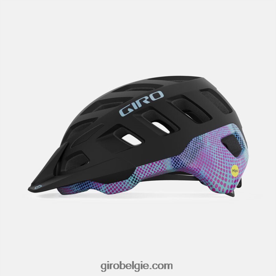 FXR2441226 Giro vrouwen radix mips helm mat zwarte chroma stip - Image 2