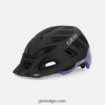FXR2441226 Giro vrouwen radix mips helm mat zwarte chroma stip