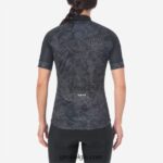 FXR2441233 Giro vrouwen chrono sportshirt zwarte bloemen - Image 3