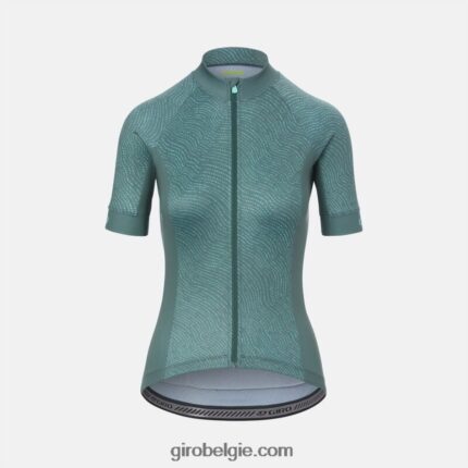 FXR2441236 Giro vrouwen chrono sportshirt grijs groen springen