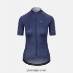 FXR2441237 Giro vrouwen chrono sportshirt middernacht blauwe puinhoop