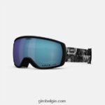 FXR2441243 Giro vrouwen facetbril zwart/wit data mosh