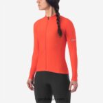 FXR2441249 Giro vrouwen chrono thermische ls jersey vermiljoen - Image 2