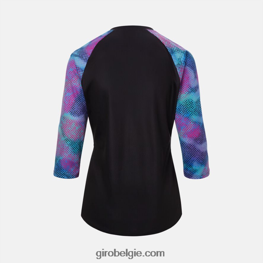 FXR2441250 Giro vrouwen robuuste 3/4 jersey zwarte chroma-stip - Image 2