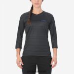 FXR2441251 Giro vrouwen robuuste 3/4 jersey zwarte lijnen