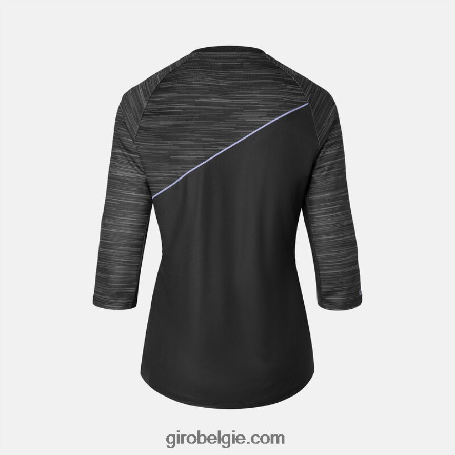FXR2441252 Giro vrouwen robuuste 3/4 jersey zwarte chroma-stip - Image 2