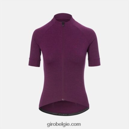 FXR2441289 Giro vrouwen nieuwe wielertrui fuchsia heide
