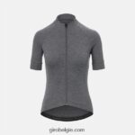 FXR2441290 Giro vrouwen nieuwe wielertrui grijze heide