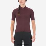FXR2441291 Giro vrouwen nieuwe wielertrui ossenbloedheide