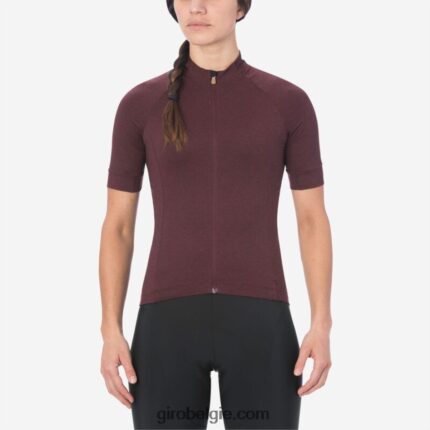 FXR2441291 Giro vrouwen nieuwe wielertrui ossenbloedheide