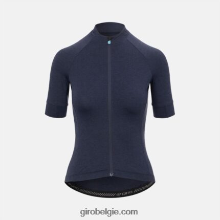 FXR2441292 Giro vrouwen nieuwe wielertrui fantoomblauwe heide