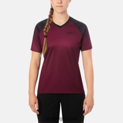 FXR2441305 Giro vrouwen ruige trui os bloed