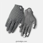 FXR2441320 Giro vrouwen la dnd handschoen donkere schaduw/witte stippen