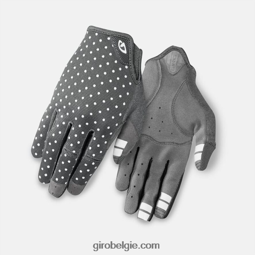 FXR2441320 Giro vrouwen la dnd handschoen donkere schaduw/witte stippen - Image 1