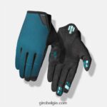 FXR2441322 Giro vrouwen la dnd handschoen havenblauw/schreeuwend groenblauw