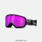 FXR2441349 Giro vrouwen millie bril zwart/wit data mosh