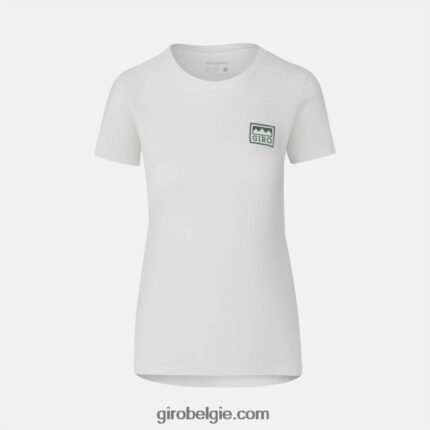 FXR2441359 Giro vrouwen tech tee - korte mouw witte alpen