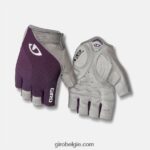 FXR2441366 Giro vrouwen strada massa supergel handschoen stoffig paars/wit