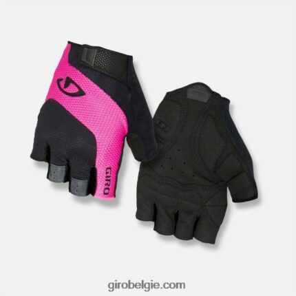 FXR2441379 Giro vrouwen tessa gelhandschoen zwart/felroze