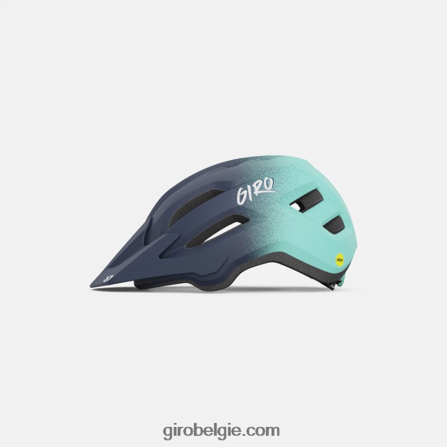 FXR2441391 Giro kinderen armatuur mips ii jeugdhelm mat nachtblauw/schreeuwend groenblauw vervagen - Image 2