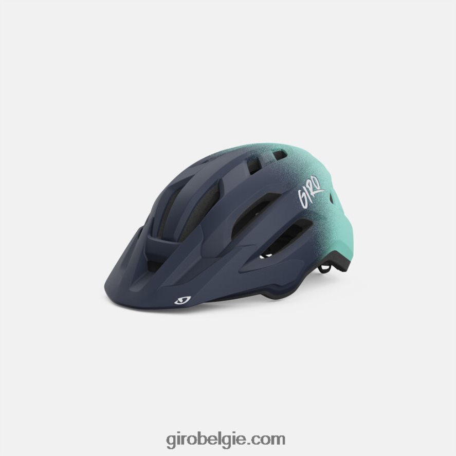FXR2441391 Giro kinderen armatuur mips ii jeugdhelm mat nachtblauw/schreeuwend groenblauw vervagen - Image 1