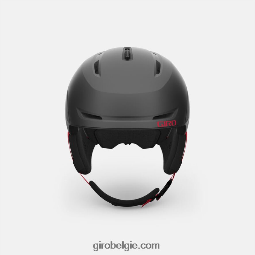 FXR2441457 Giro kinderen neo jr. mips helm mat grafiet/helder rood - Image 3