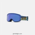 FXR2441461 Giro kinderen buster bril blauwe versnipperde yeti