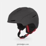 FXR2441479 Giro kinderen neo jr. helm mat grafiet/helder rood - Image 2
