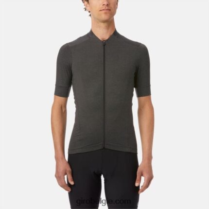 FXR244148 Giro Heren nieuwe wielertrui houtskool heide