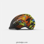 FXR2441494 Giro kinderen scamp mips helm matzwart geruit vervagen - Image 2