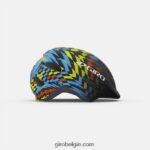 FXR2441494 Giro kinderen scamp mips helm matzwart geruit vervagen - Image 3