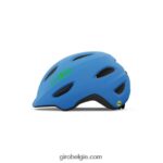 FXR2441496 Giro kinderen scamp mips helm mat blauw/limoen - Image 2