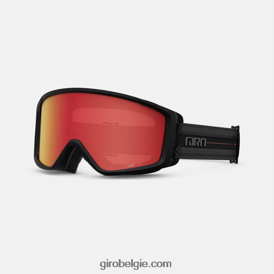 fxr244195_giro_uniseks_index_2_0_aziatische_pasvorm_goggle_zwart_woordmerk.jpg FXR244195 Giro uniseks index 2.0 Aziatische pasvorm goggle zwart woordmerk - Image 1