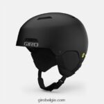 FXR244199 Giro uniseks ledge mips aziatische helm mat zwart - Image 2