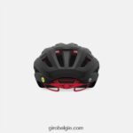 FXR24419 Giro uniseks aries bolvormige helm mat carbon/rood - Image 4