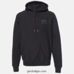 FXR244204 Giro uniseks logo-hoodie zwarte alpen