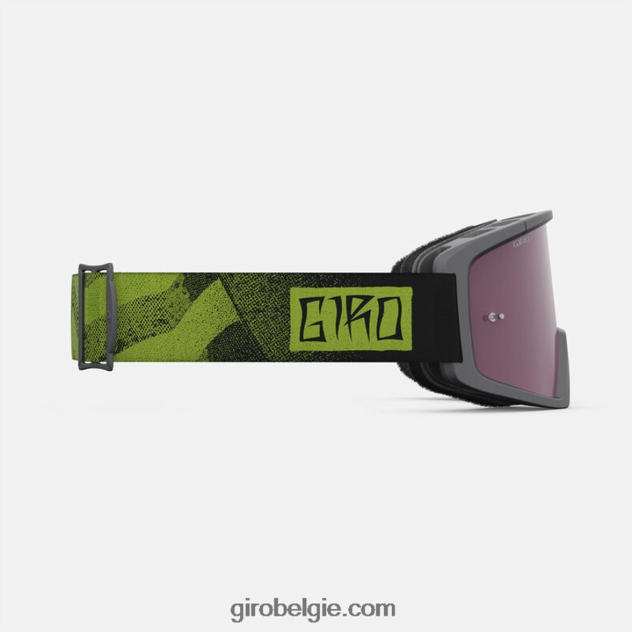 FXR244224 Giro uniseks Blok MTB-bril met levendige lens zwart/ano limoen - Image 3
