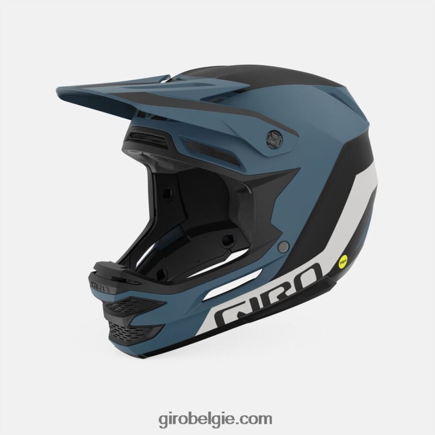 fxr244261_giro_uniseks_opstandige_bolvormige_helm_mat_havenblauw.jpg FXR244261 Giro uniseks opstandige bolvormige helm mat havenblauw - Image 1