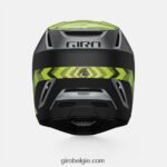 FXR244262 Giro uniseks opstandige bolvormige helm mat metallic zwart/ano lime - Image 4
