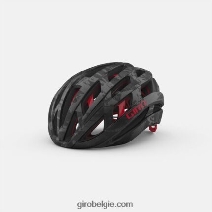 FXR244276 Giro uniseks helios bolvormige helm mat zwarte kruising