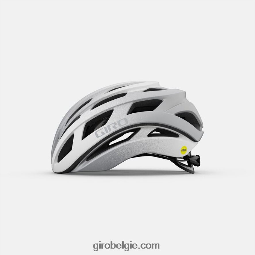 FXR244279 Giro uniseks helios bolvormige helm mat wit/zilver vervagen - Image 2
