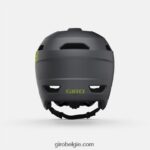FXR244283 Giro uniseks tiran bolvormige helm mat metallic zwart/ano lime - Image 4