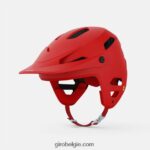FXR244286 Giro uniseks tiran bolvormige helm matte rand rood