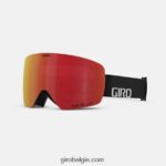FXR244295 Giro vrouwen contour rs-bril zwart woordmerk