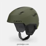 FXR244355 Giro Heren raster bolvormige helm mat trailgroen - Image 2